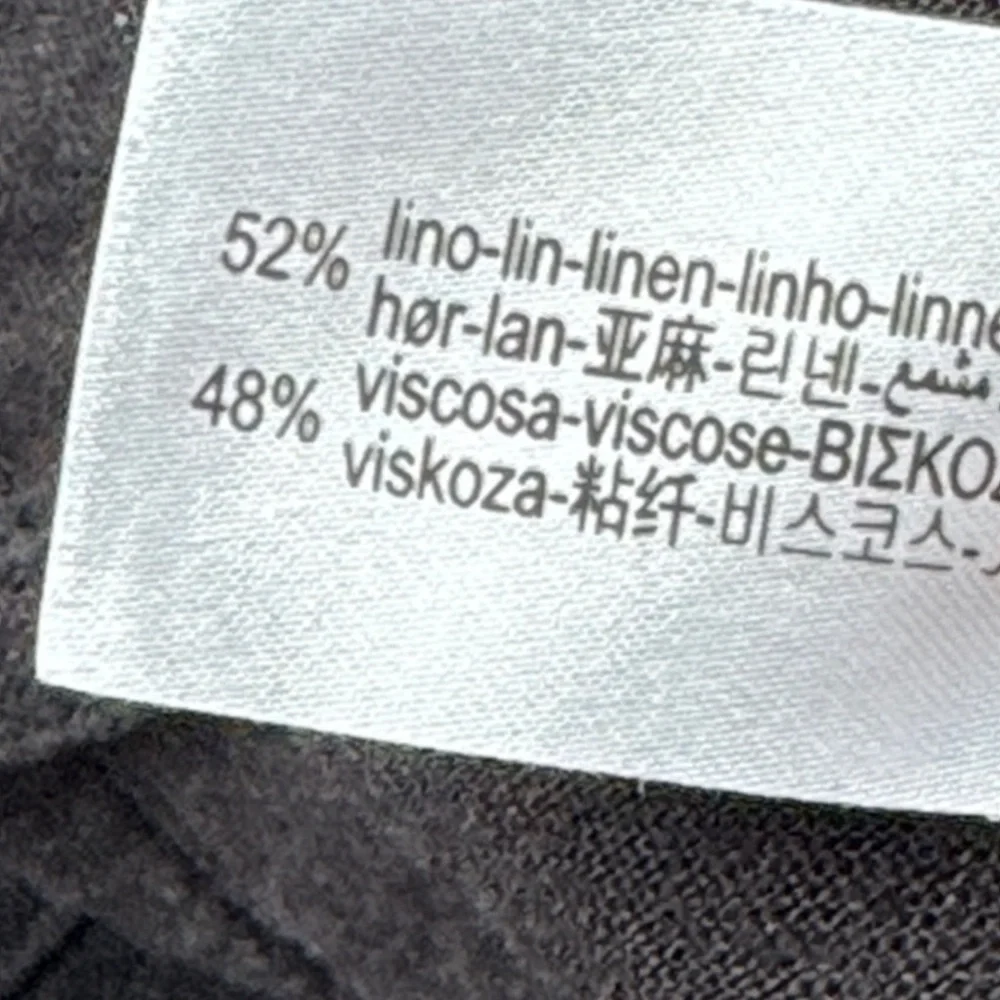 Zara Linen Blend Pants Size 2